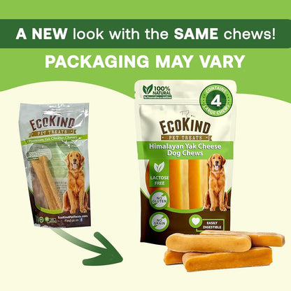 Gold Yak Chews for Medium Dogs (3 Medium Sized Chews)
